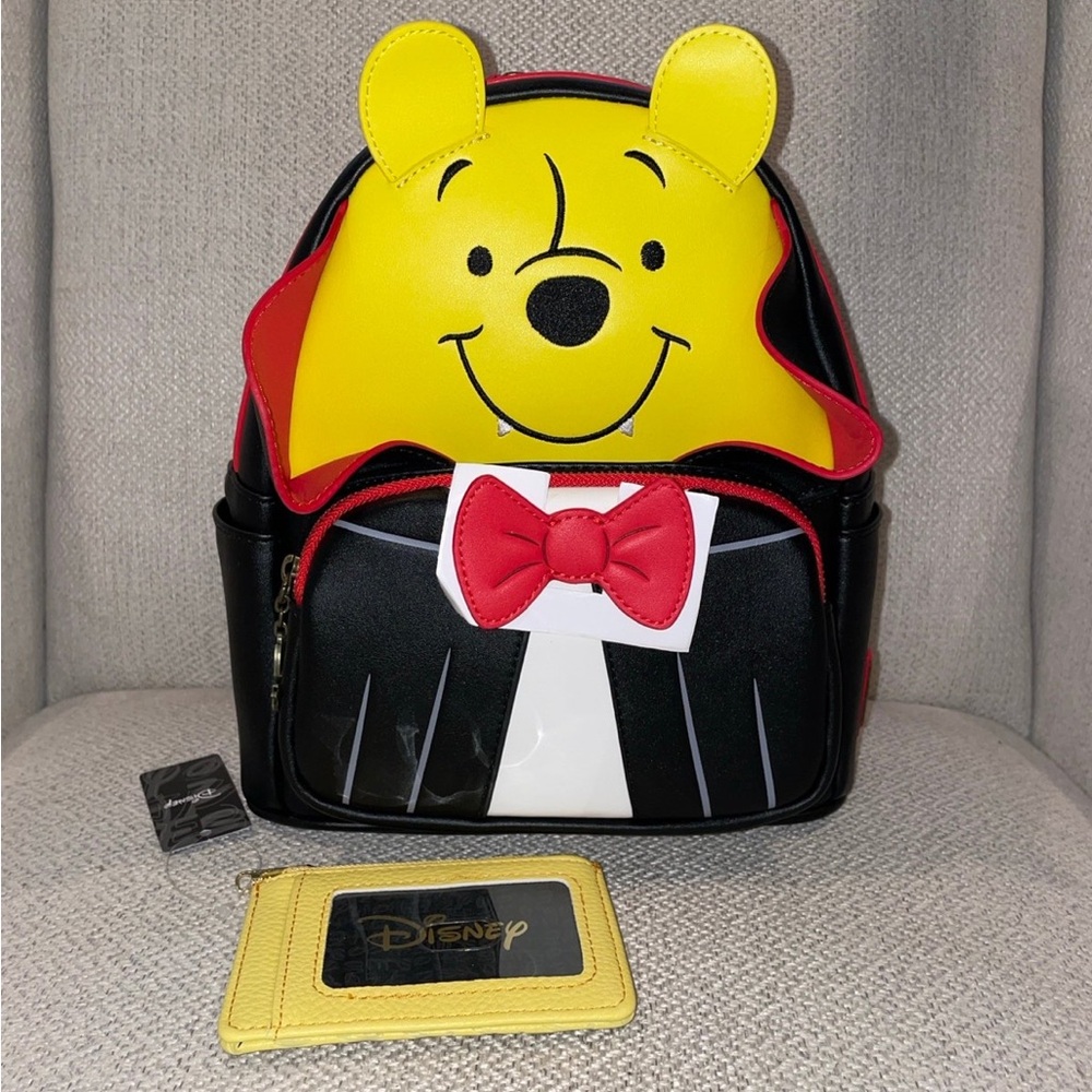 NEW Exclusive Loungefly Disney Vampire Winnie the Pooh Cosplay cardholder